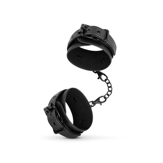 Поножі Bedroom Fantasies: Faux Leather Ankle Cuffs, чорні | Зображення 2