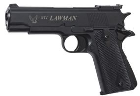 Пистолет страйкбольный ASG STI Lawman кал.6 мм Black