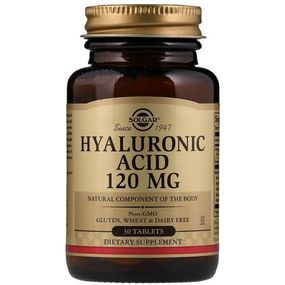 Гиалуроновая кислота Solgar Hyaluronic Acid 120 mg 30 Tabs