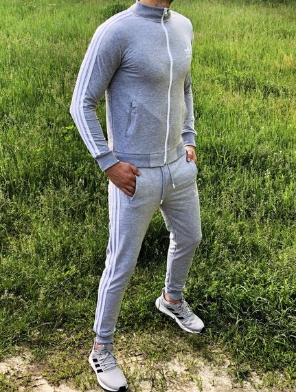 Спортивний костюм Adidas Petal сірий | Зображення 2