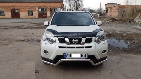 Передняя захист ST007 (нерж) для Nissan X-trail T31 2007-2014рр | Зображення 2