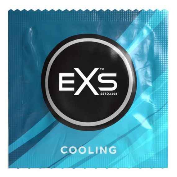 Набір презервативів Exs Cooling з охолоджуючим покриттям, що змащує (ціна за 10 шт.)