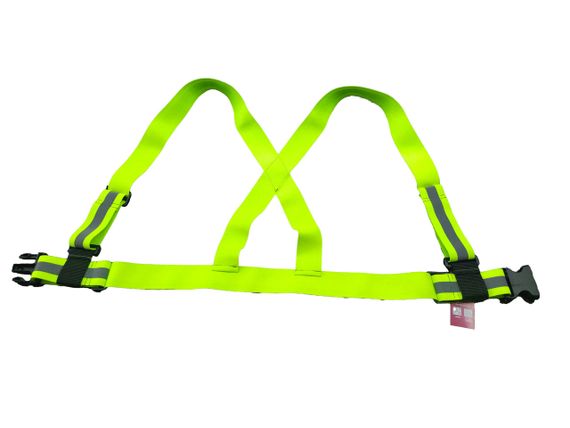 Світловідбиваючий жилет безпеки М&М Світло зелений (213555) | Зображення 3