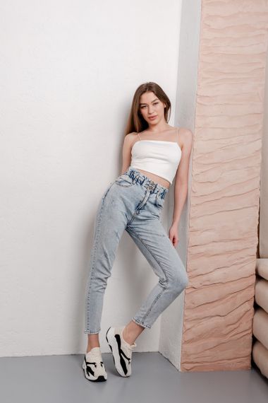 Кроссовки женские Fashion Charlote 3934 38 размер 24 см Бежевый | Зображення 8