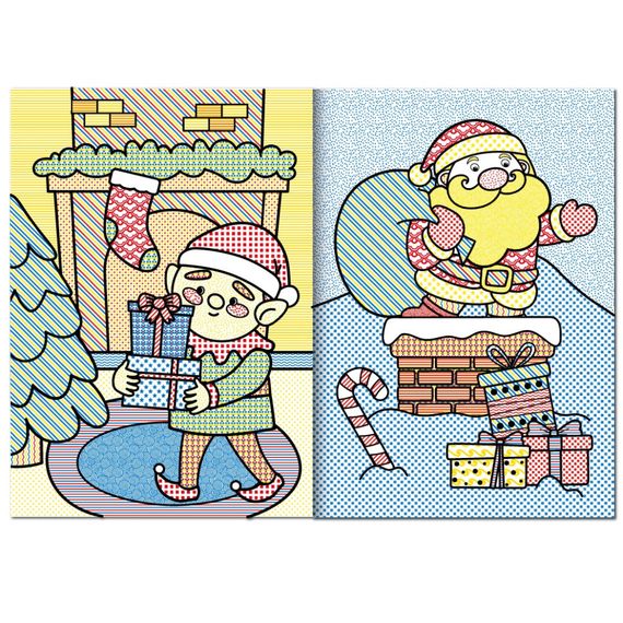 Детская аква-раскраска с водным маркером "Hello Christmas" НТ-43-02 | Зображення 1