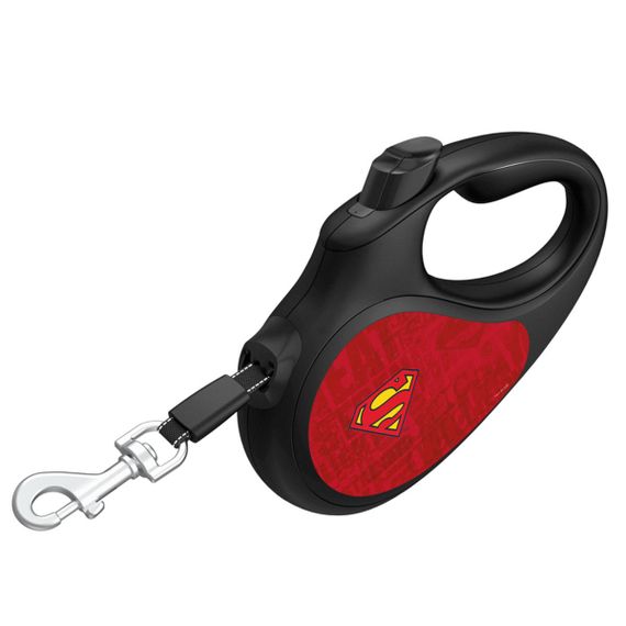 Рулетка для собак Waudog R-Leash L с рисунком "Супермен Лого Красный", лента, 5 м | Зображення 2