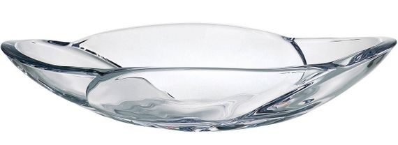 Фруктовница стеклянная Bohemia Globus 33 см блюдо для фруктов 6KB12/99M87/330