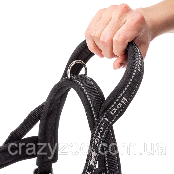Шлея для собак Ferplast Sport Dog XS нейлонова чорна A: 39 см B: 48-58 см 78004521 | Зображення 1