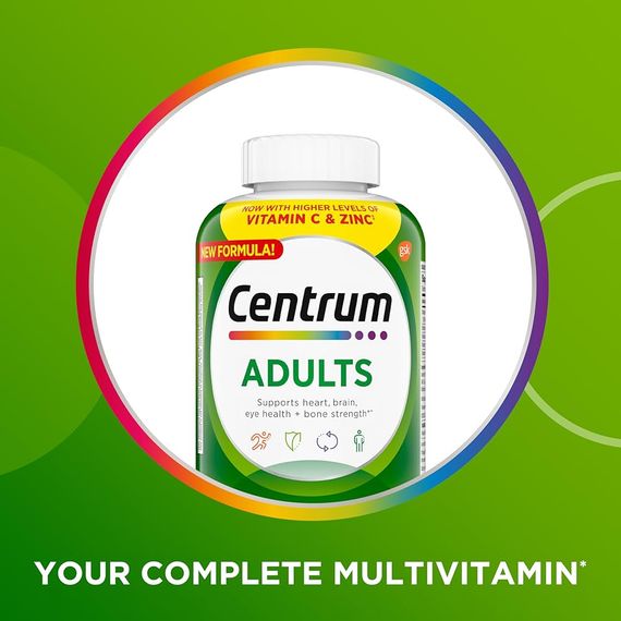 Мультивітаміни Centrum Adults 200 tab 200serv | Зображення 2