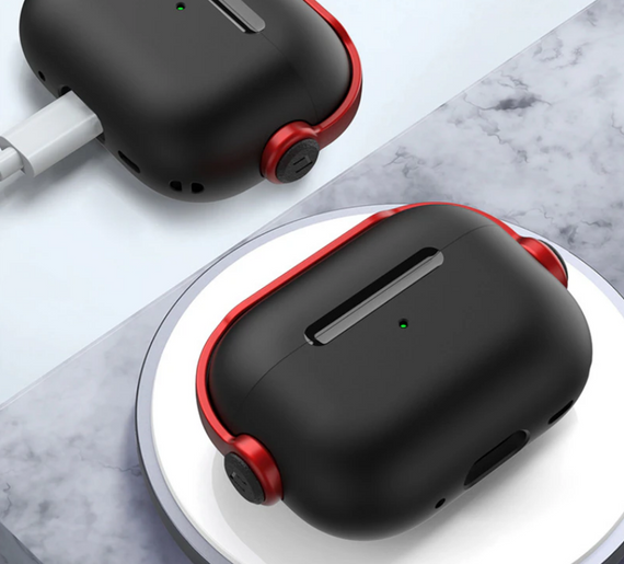 Силіконовий чохол Primo Headphone для AirPods 4 - Black | Зображення 2