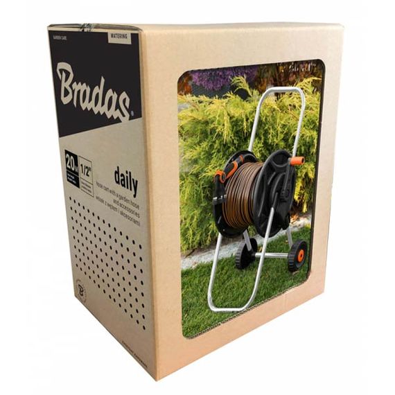 Візок для шланга Bradas BLACK LINE 1/2" 20 м ECO-AG26020SET2 | Зображення 1