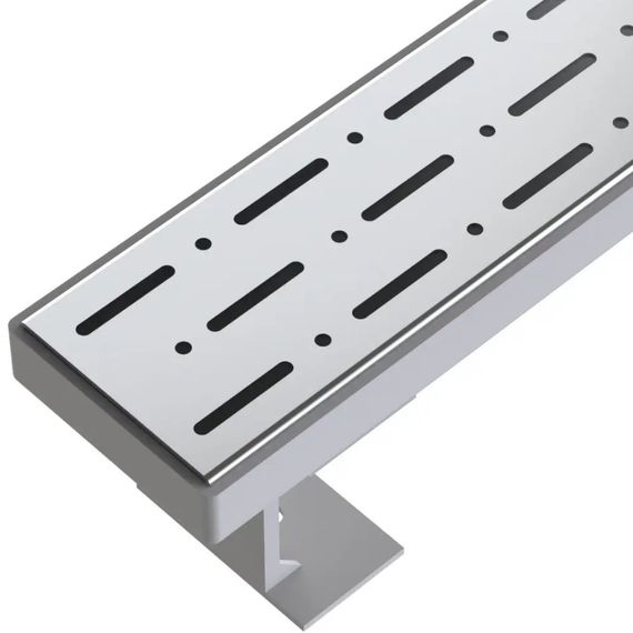 Душовий канал з горизонтальним фланцем Maxiflow Standart Line 60 см решітка Дощ 4022.TY050K.060.1 | Зображення 4