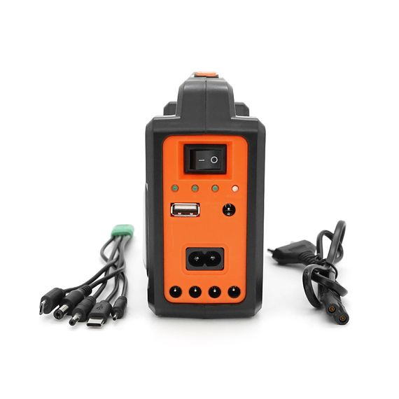 Переносной фонарь EP-392 + Solar, Функции: PowerBank, АКБ 6V/4000mAh, Black, Box | Зображення 4