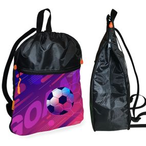 Рюкзак-мішок для взуття, спортивної форми Sport дитяча сумка для змінки з розширювачем (01412)