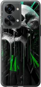 Чехол на OnePlus Nord 2T Череп-часы "4100u-2640-17620"