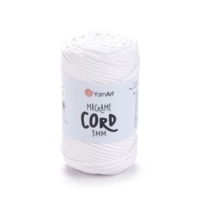 Пряжа Macrame Cord 3 mm № 751 (Макраме Корд), 250 г, 85 м — Бавовняний шнур для в’язання та макраме