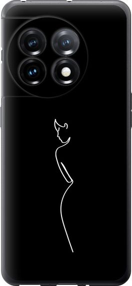 Чехол на OnePlus 11 Силуэт1 "4590u-2940-17620"