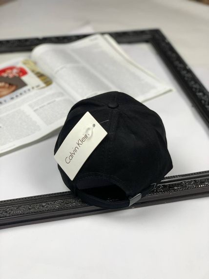 Кепка Calvin Klein black on black с011 | Зображення 2