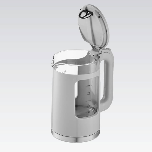 Електрочайник 1,7л 1850-2200W (диск) сірий MR-065-GREY Maestro | Зображення 1