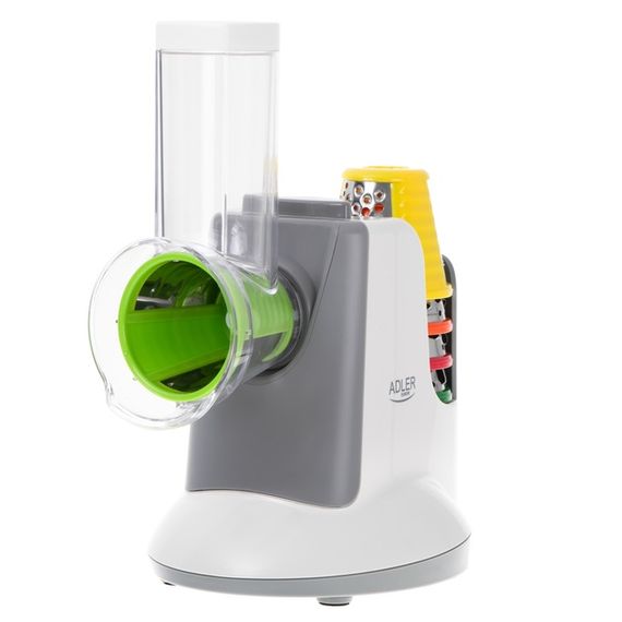 Овочерізка електрична Adler AD-4815 16.7х24.8х29 см біла | Зображення 7