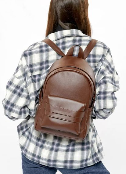 Жіночий рюкзак Sambag Dali BKH шоколадний 35 х 25 х 12 см (15351020) | Зображення 3