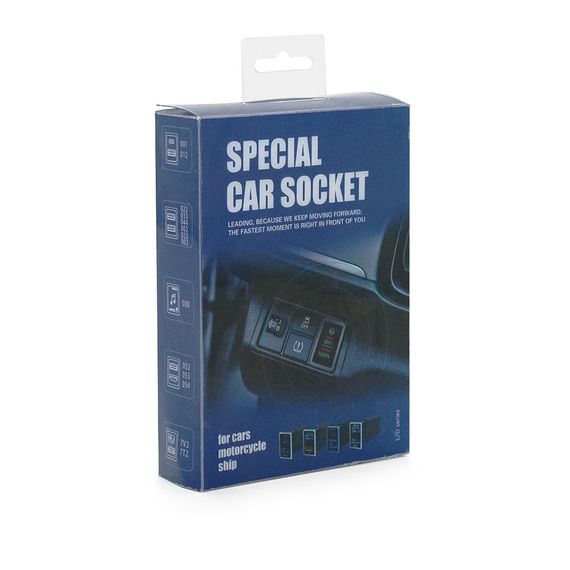 АЗУ врізне 38W-L01T03-С, PD+QC, Type-C: 20W, USB: 18W, комплект дротів з роз'ємами, 33x22х58mm, Black | Зображення 3