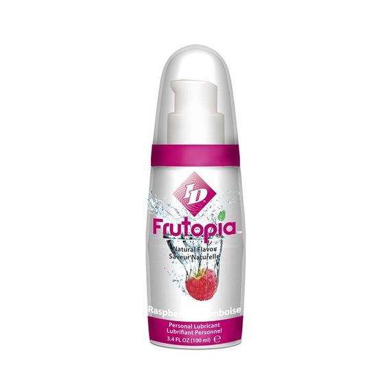 Фруктовий оральний лубрикант ID Frutopia Pump 100 мл зі смаком малини, Малина
