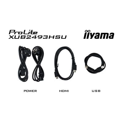 Монитор iiyama XUB2493HSU-B7 | Зображення 6