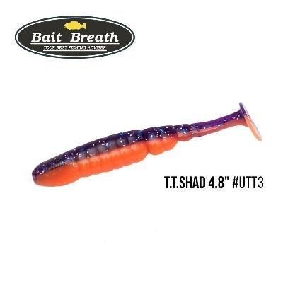 Силіконова приманка, Їстівний силікон Bait Breath T.T.Shad 4,8" (5 шт) (UTT3)