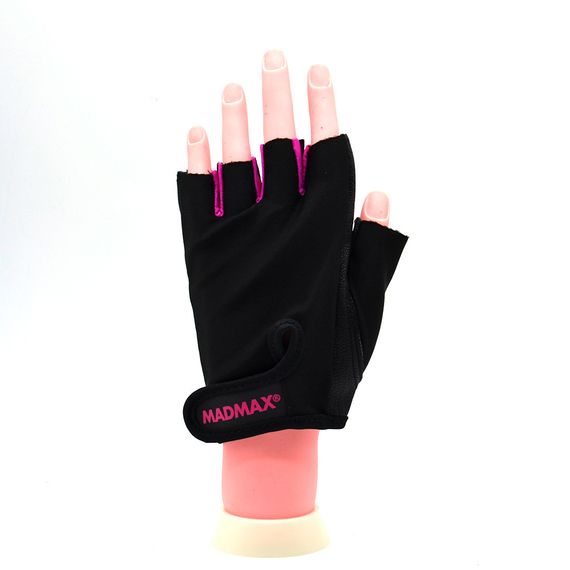 Рукавички для фітнесу MadMax MFG-251 Rainbow Pink XS | Зображення 1