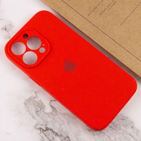 Чохол Silicone Case Full Camera Protective (AA) для Apple iPhone 15 Pro Max (6.7") Червоний / Red | Зображення 3