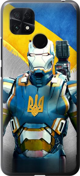Чехол на Xiaomi Poco C40 Украинский киборг "980u-2701-17620"