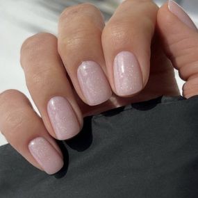 Жидкий полигель Мі OPAL #4 розово-фиолетовый с шиммером 8мл