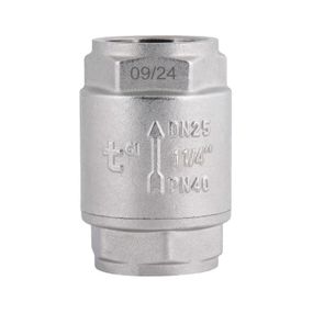 Обратний клапан Thermo Alliance Forte 1 1/4"ВВ никель с латунным штоком TAF240W32