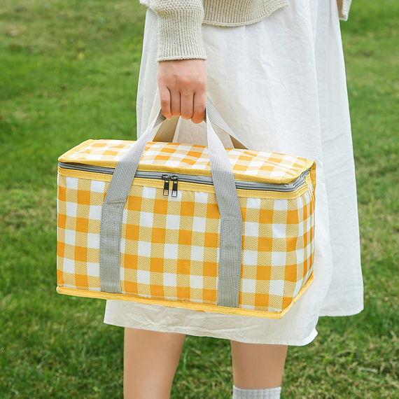 Кемпінгова термосумка з ручками для відпочинку, Багаторазова термосумка для пікніка та пляжу