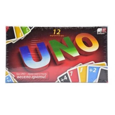 Настільна карткова гра UNO ФР-00008450 Danko Toys