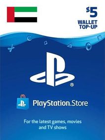 PlayStation Network Gift Card 5 USD - PSN UNITED ARAB EMIRATES