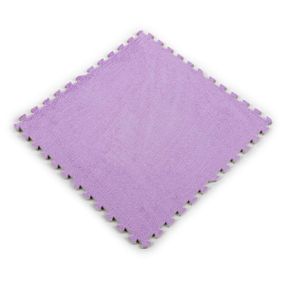 Підлога-пазл плюшева ФІОЛТИВИЙ 60*60*1cm (D) SW-00002087