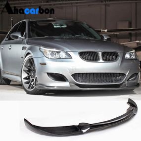 Накладка на передній бампер Lip (для M5, Карбон) для BMW 5 серія E-60/61 2003-2010 рр
