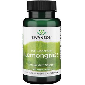 Лимонник Swanson Full Spectrum Lemongrass 400 mg 60 Caps