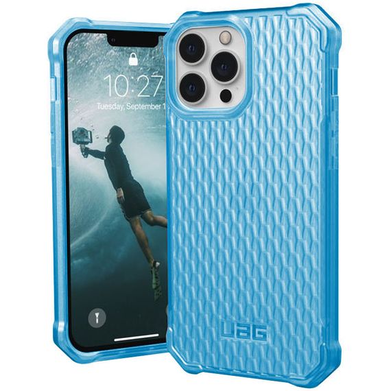 Чехол TPU UAG ESSENTIAL Armor для Apple iPhone 13 Pro Max (6.7") Силикон, Синий