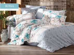 Постільна білизна EVA Ranforce 160 х 220 см. Rossa Turkuaz