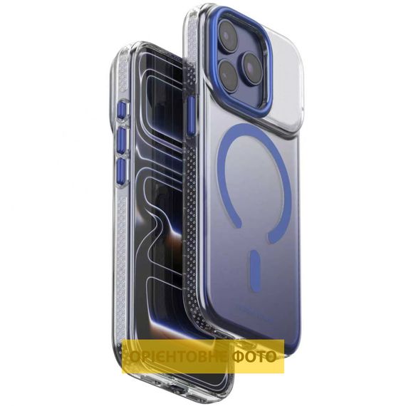 Чохол TPU+PC Puloka Resplendent with Magnetic Fit для Apple iPhone 16 (6.1") Blue