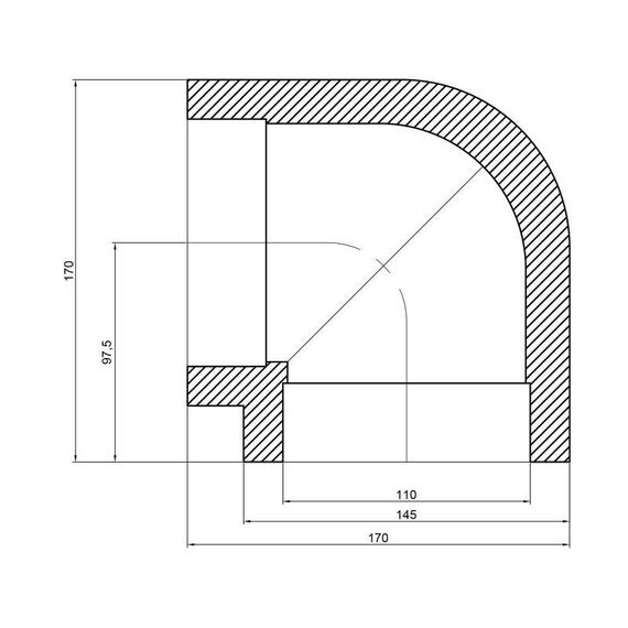 Кутик PPR Thermo Alliance 110, 90° | Зображення 1