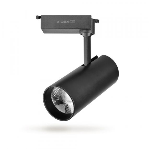 LED світильник трековий VIDEX 30W 4100K чорний