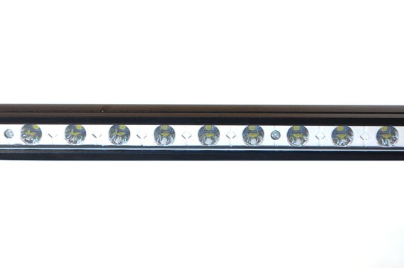 Светодиодная фара AllLight E-108W однорядная 36chip OSRAM 3535 spot 9-30V | Зображення 1