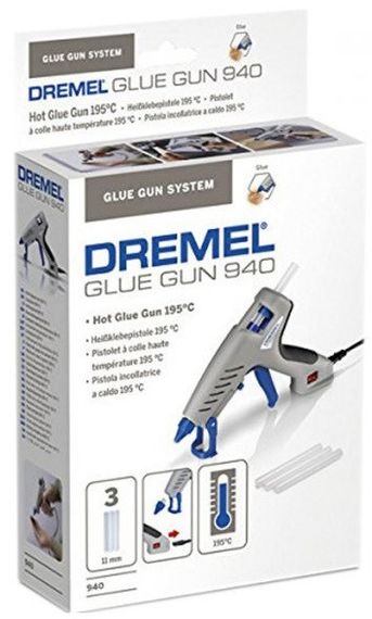 Пистолет клеевой Dremel 940, 195 °C, 11мм, 0.24 кг (F.013.094.0JC) | Зображення 3