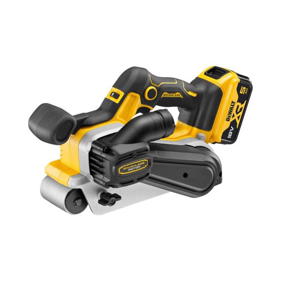 Шлифмашина ленточная аккумуляторная бесщёточная 75х533 мм DeWALT DCW220P2 | Зображення 2