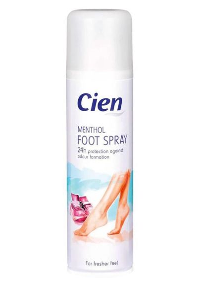 Дезодорант для ніг з ментолом Cien Foot Spray 200 мл