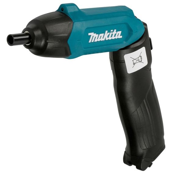 Отвертка аккумуляторная с набором бит Makita DF001DW (4 Нм, 1/4", 3.6 В, USB) | Зображення 5